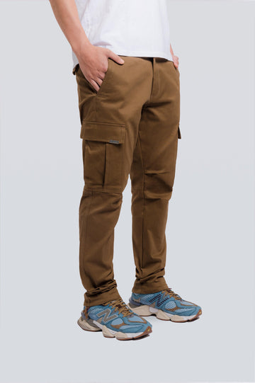 Pantalon Recto Cargo Utility - Marron PANTALONES THE LOST BOYS 